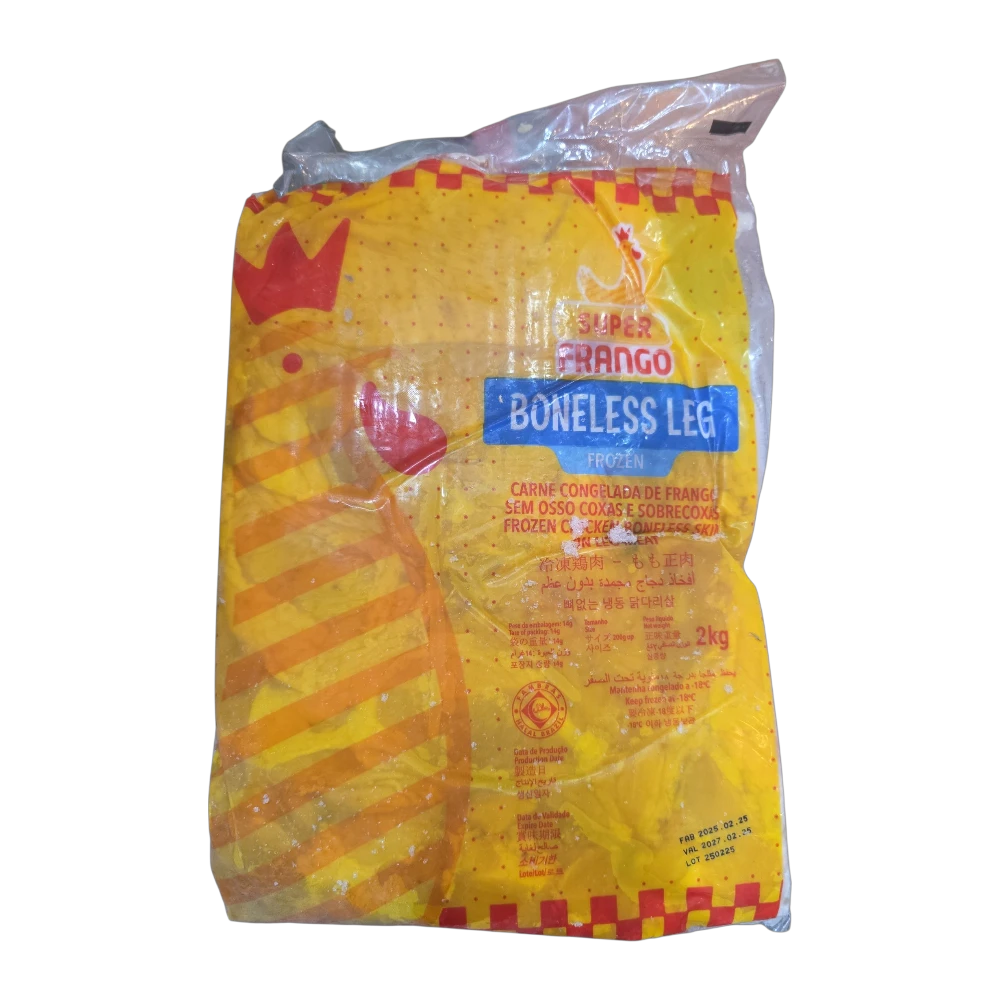 PRANGO CHICKEN BONELESS LEG 2KG